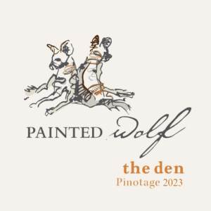 painted wolf the den pinotage 2023
