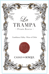 Casas del Bosque La Trampa Label