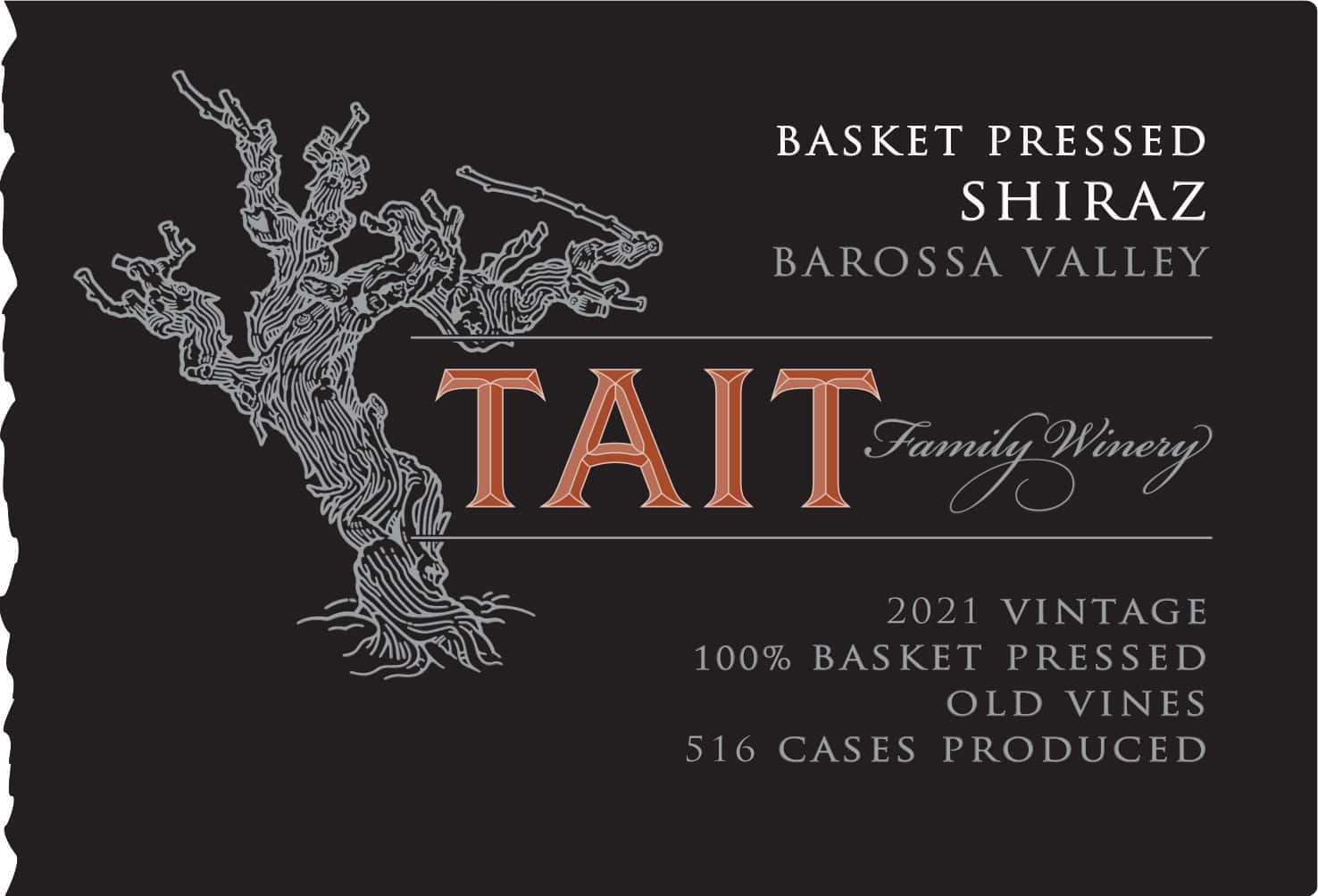 Tait Basket Pressed Shiraz 2021