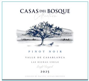 Casas del Bosque Collection Pinot Noir 2025 Front Label 08192026