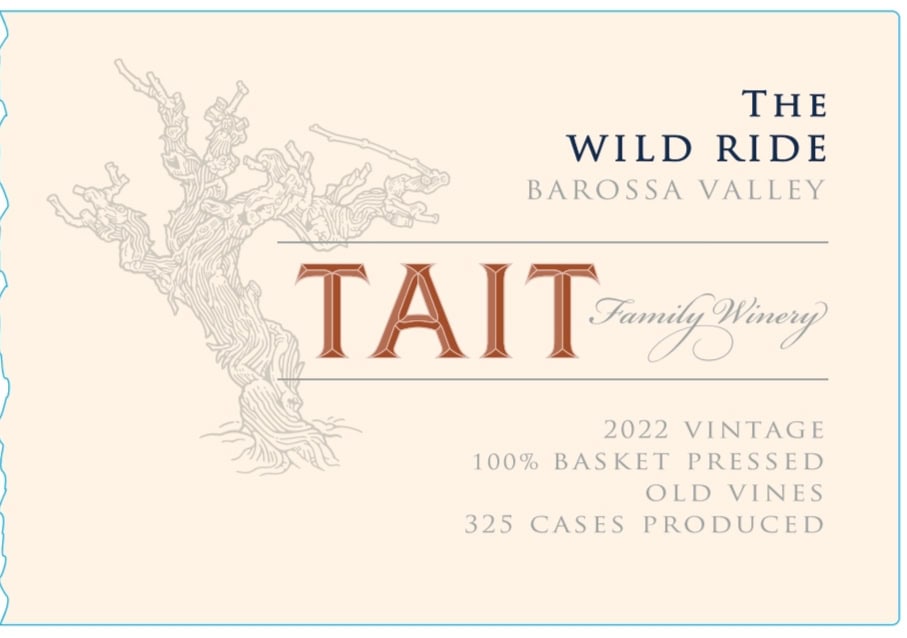Tait Wild Ride 2022 Front Label